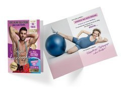 Kartka urodzinowa z kopertą Gorący Angelo - 1 szt.