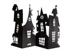 Dekoracja stołu Nawiedzony Dom na Halloween - 1 szt.