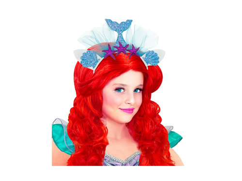 Opaska na głowę błękitna syrenka