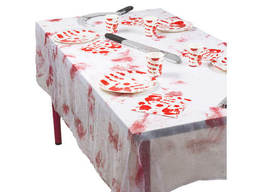Zakrwawiony obrus - 150 x 180 cm - 1 szt.