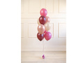 Zestaw balonów lateksowych różowy - 10 szt.