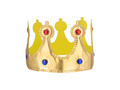 Korona króla miękka złota - 1 szt.