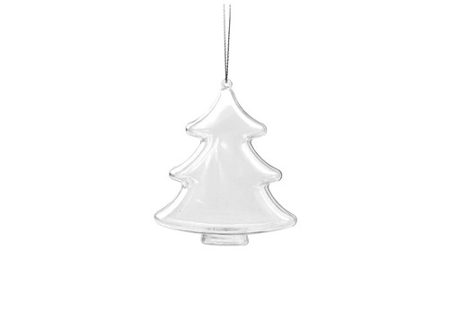 Bombka otwierana Choinka - 10 cm - 1 szt.