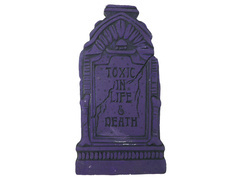Nagrobek Toxic in live - 43 x 22 cm