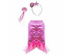 Zestaw Mała Syrenka różowa