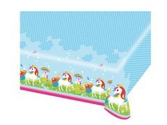 Obrus urodzinowy Jednorożec - 120 x 180 cm - 1 szt.