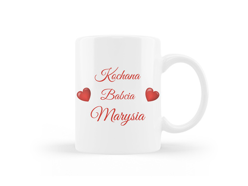 Kubek personalizowany na dzień babci - 330ml