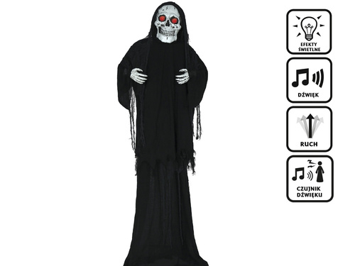 Dekoracja stojąca Kościotrup - 260 cm - 1 szt.