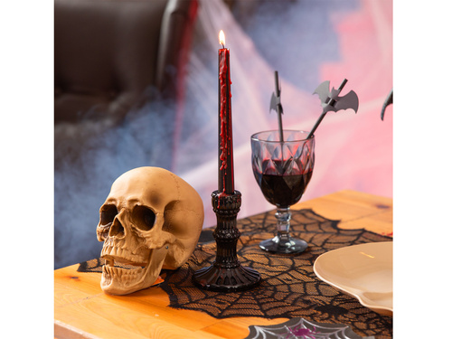 Słomki Nietoperze na Halloween - 20 cm - 12 szt.