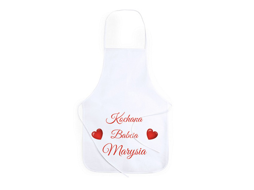 Fartuch kuchenny personalizowany na dzień babci - 1 szt.