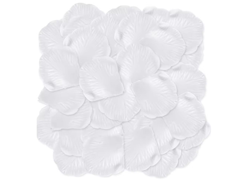 Płatki róż - białe - 500 szt.