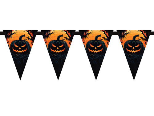 Zestaw Mroczna Dynia - 64 elementów