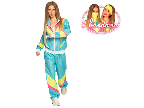 Kostium Disco Dres różowy dla kobiety - 1 szt.