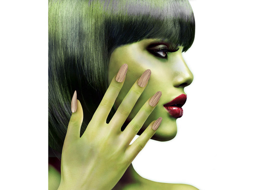 Sztuczne paznokcie Czarownica - 12 szt.