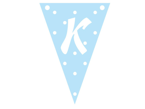 Baner flagi personalizowany na roczek chłopca - 5 m