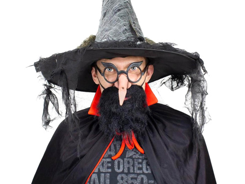 Okulary z nosem czarownicy - 1 szt.