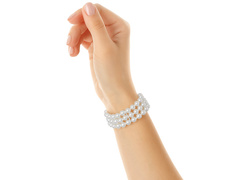 Bransoletka z pereł - 1 szt. 