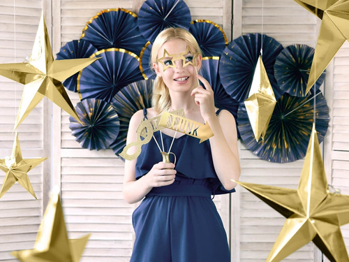 Foto rekwizyty z ramką selfie - 12 szt.