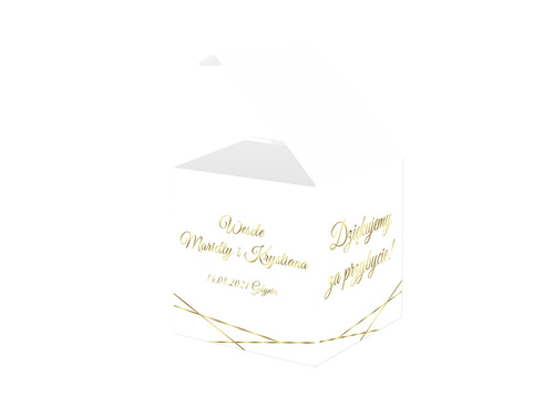 Pudełeczka personalizowane dla gości na wesele - 6 szt.