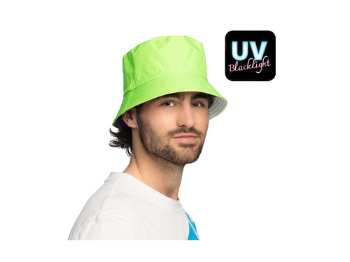 Kapelusz typu bucket Rave neon zielony