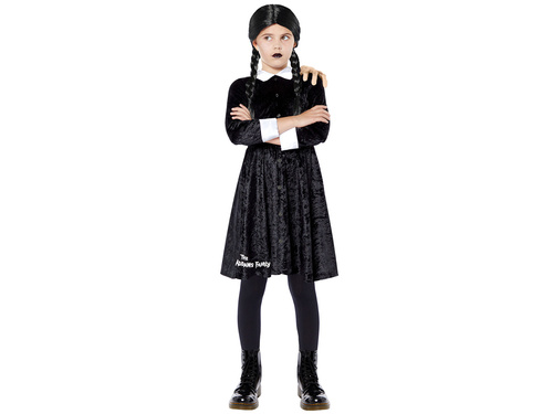 Kostium Wednesday dla dziewczynki