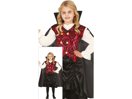 Kostium Wampir dla dziewczynki - 1 szt.