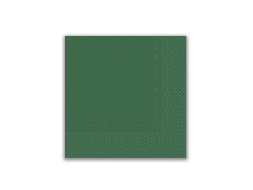 Zestaw obrus + kubeczki +serwetki + talerzyki papierowe zielone - 45 szt.