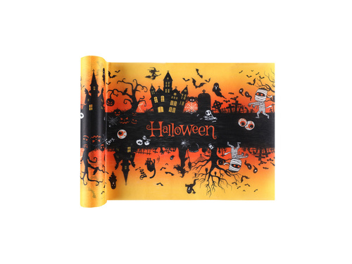Bieżnik halloweenowy Nawiedzony Dom - 30 cm x 5 m - 1 szt.