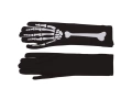 Rękawiczki Szkielet - 40 cm - 1 para