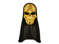 Maska Złota Czaszka z kapturem - 1 szt.