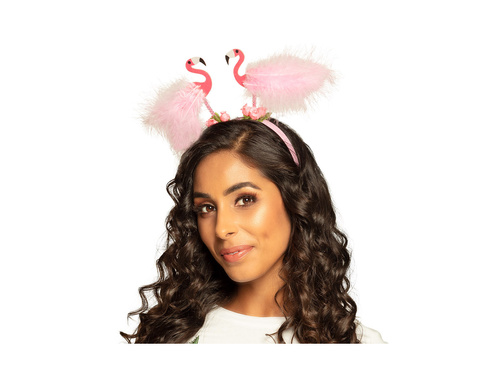 Opaska na głowę flamingi