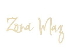 Zawieszki drewniane Żona Mąż - 2 szt.