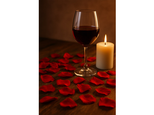 Płatki róż - czerwone - 500 szt.