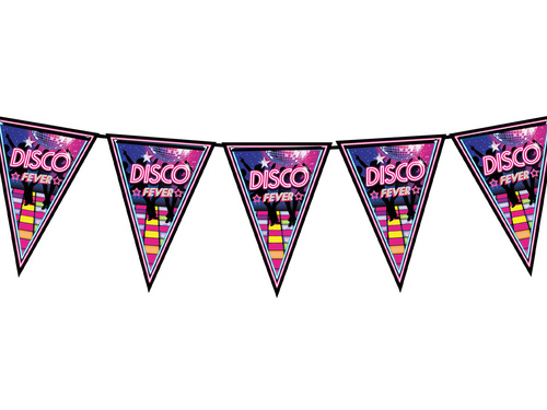 Baner flagi Disco Fever - 300 cm - 1 szt.