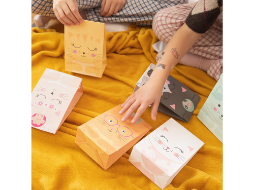 Tatuaże zmywalne Kotki - 23 szt.