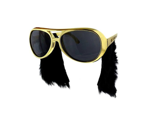 Okulary z baczkami Elvis Presley