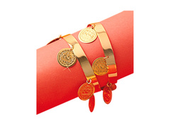 Bransoletka z monetami