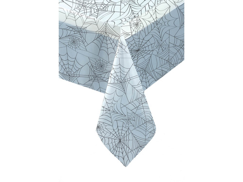 Obrus przezroczysty Pajęcza Sieć - 137 x 274 cm - 1 szt.