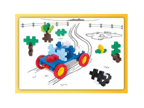 Klocki Plus-Plus Midi Basic Make & Go Auto - 46 szt.