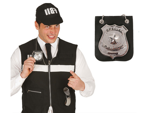 Wisząca odznaka policjanta - 1 szt.