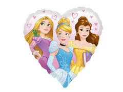 Balon foliowy Princess Księżniczki - 43 cm - 1 szt.