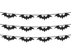 Girlanda na Halloween - Nietoperze - 500 cm