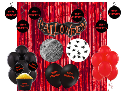 Zestaw Krwawe Halloween - 75 elementów