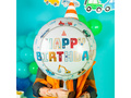 Balon foliowy Auta - 45 cm - 1 szt.