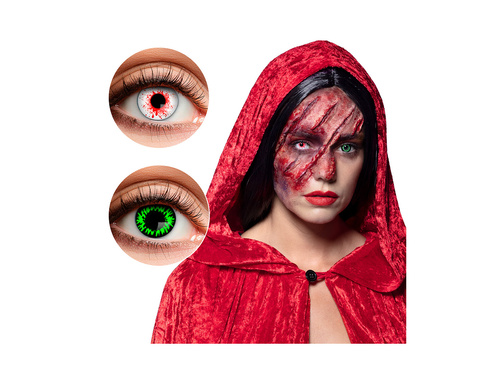 Soczewki kontaktowe Duo Krwawy Wilk - 3-miesięczne