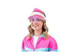 Daszek na głowę różowy - 1 szt.