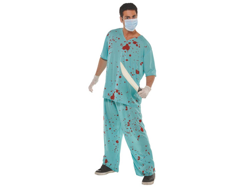 Kostium Zakrwawiony Doktor - chirurg - roz. un.