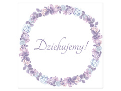 Naklejka na pudełko na koperty z życzeniami, prezentami - 1 szt.