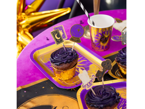 Pikery na tort Andrzejki - 10 cm - 6 szt.