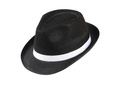 Kapelusz gangstera czarny - 1 szt.
